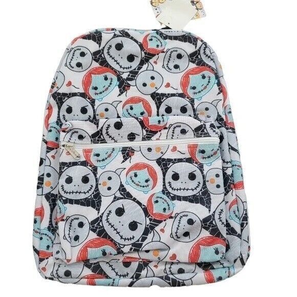 Disney Nightmare Before Christmas Tsum Tsum Jack Skellington, Sally 16" Backpack - Picture 1 of 8